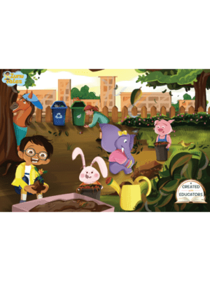 Zunu & friends make a kitchen garden