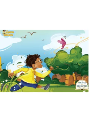 Zunu loves nature ( 16-piece puzzle )
