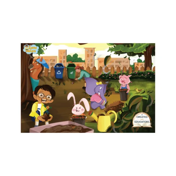 Caring for Nature (Set of 2 puzzles 70 pieces each)