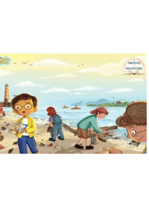 Caring for Nature (Set of 2 puzzles 70 pieces each)