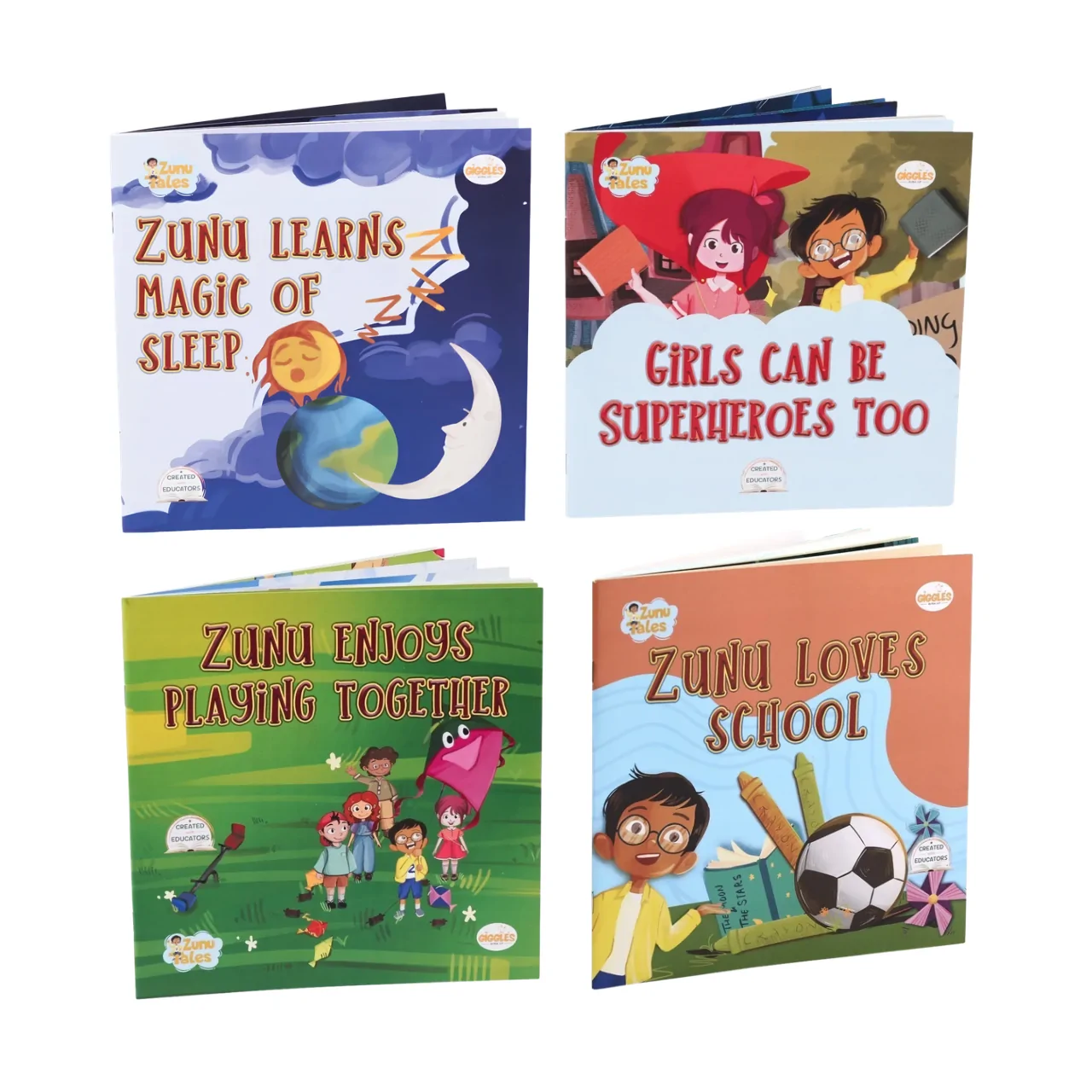 Children's Books About Everyday Habits, Learning & Responsibility | 4 Fun Educational Stories for Girls & Boys